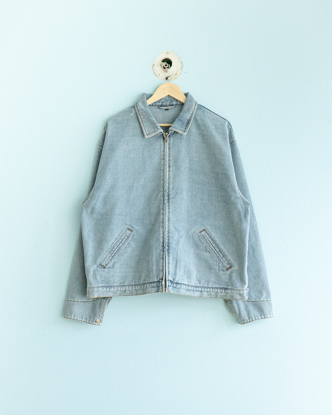 Light Washed Denim Jacket