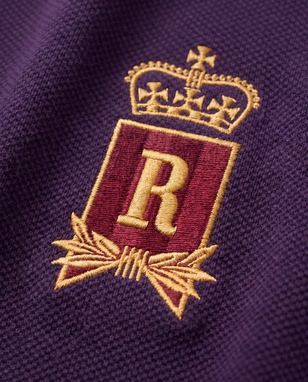 Crest Polo Purple