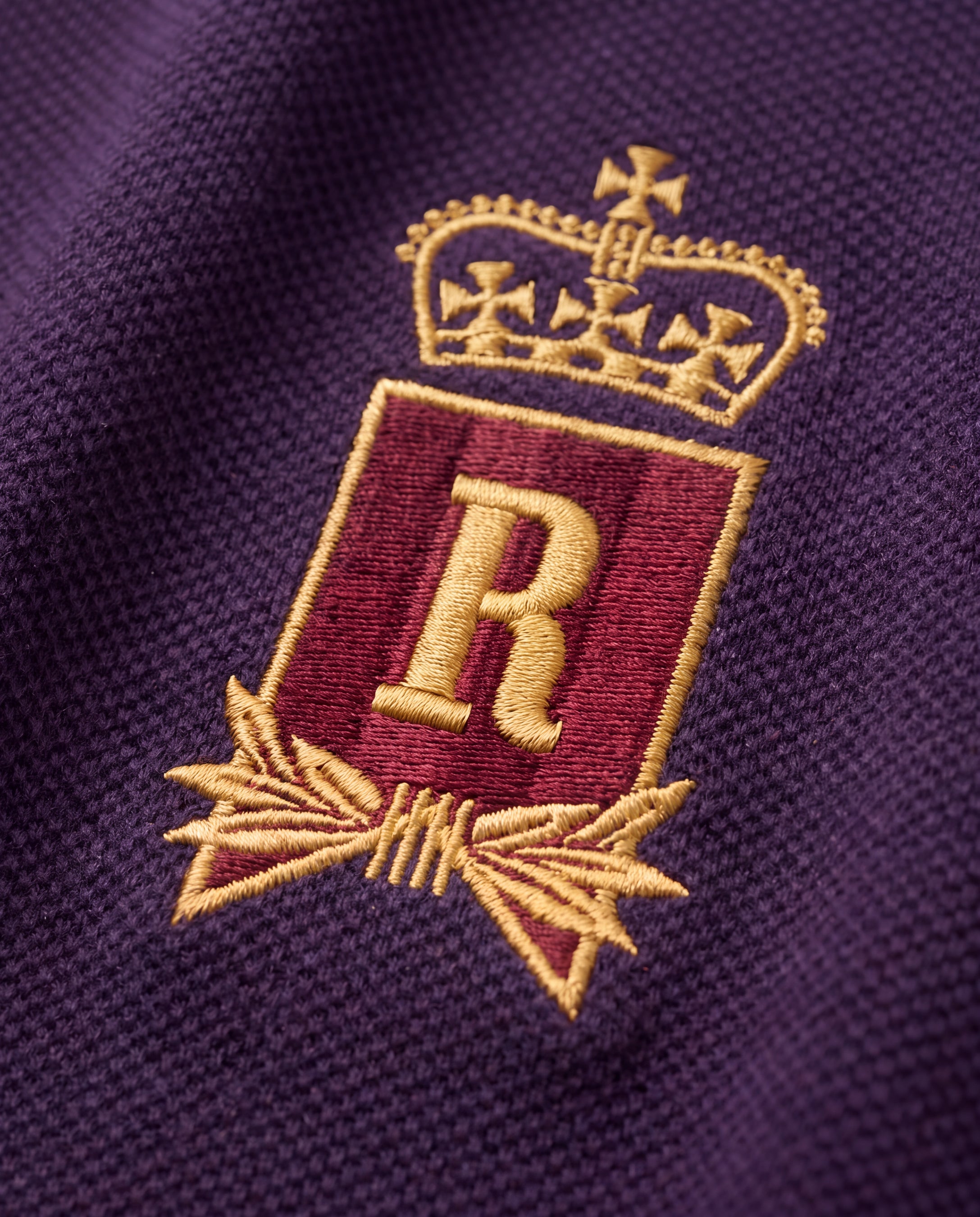 Crest Polo Purple