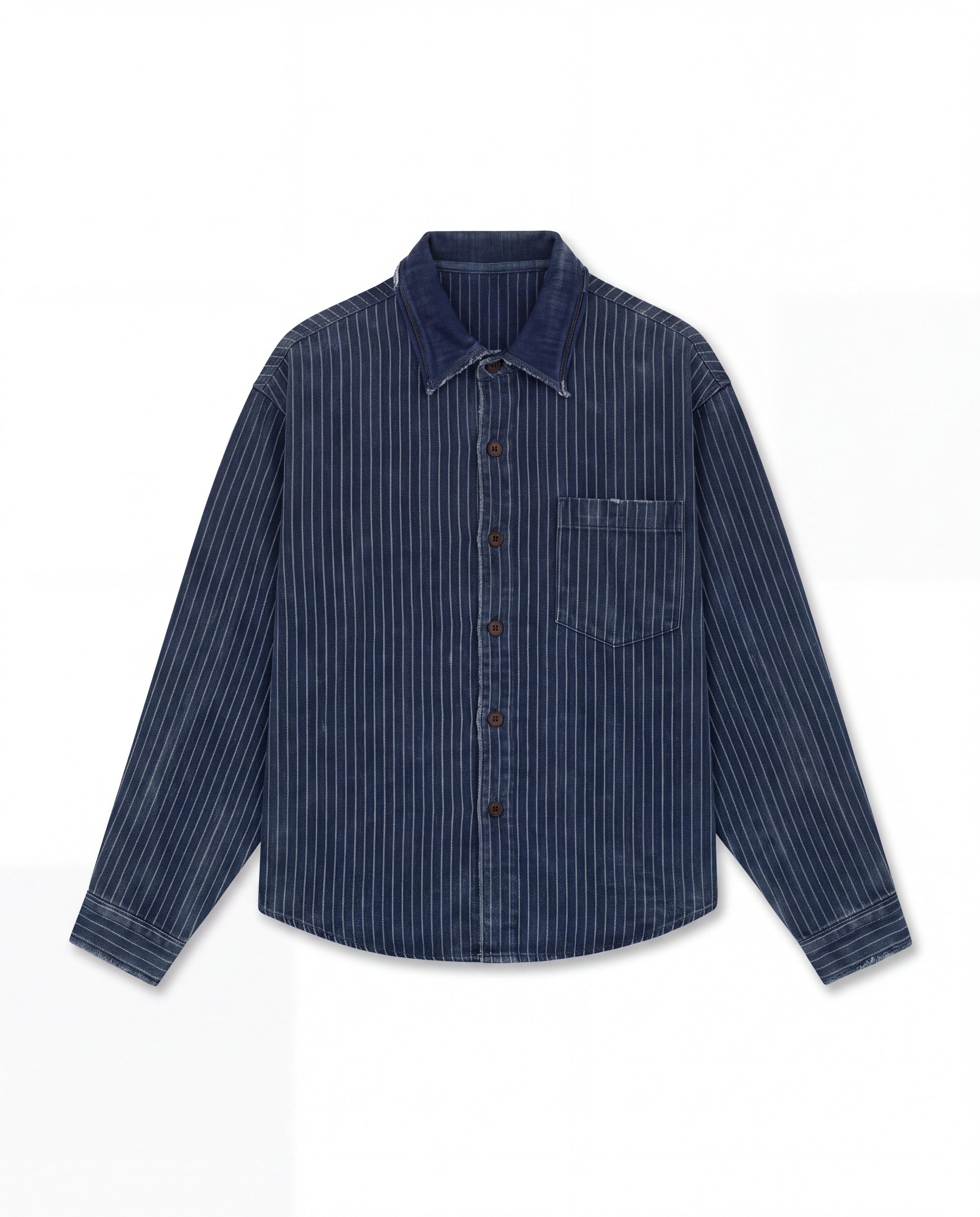 Shirt Navy Striped