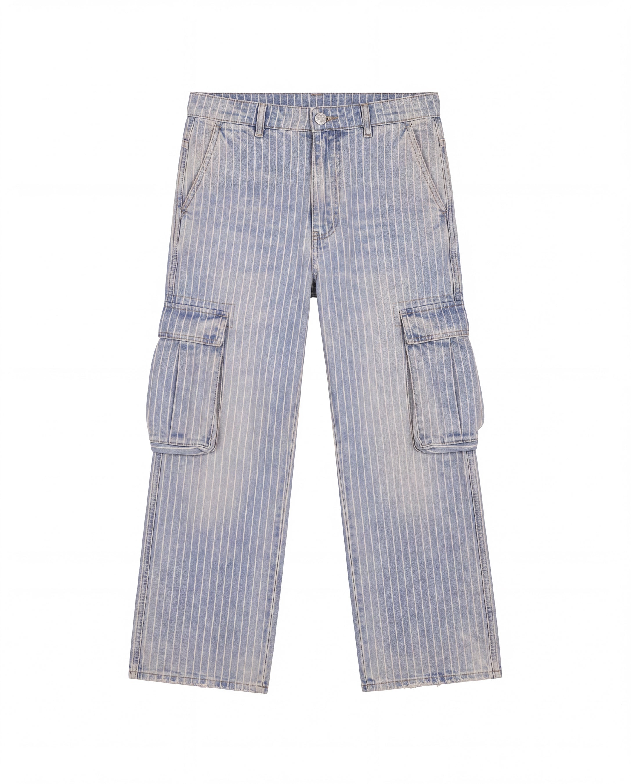 Pinstripe Cargo Pants