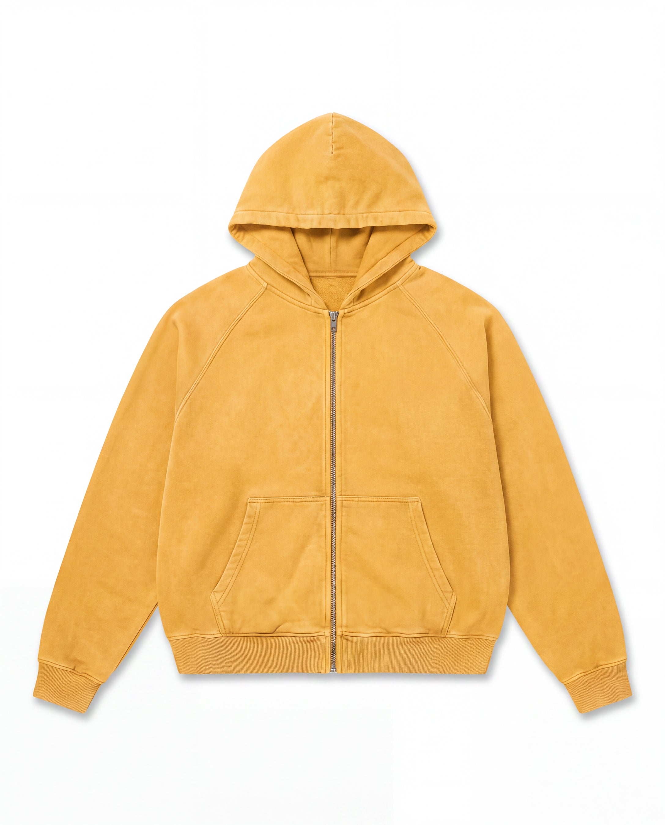 Signature Zip Up Yellow