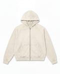 Vintage White Zip Up