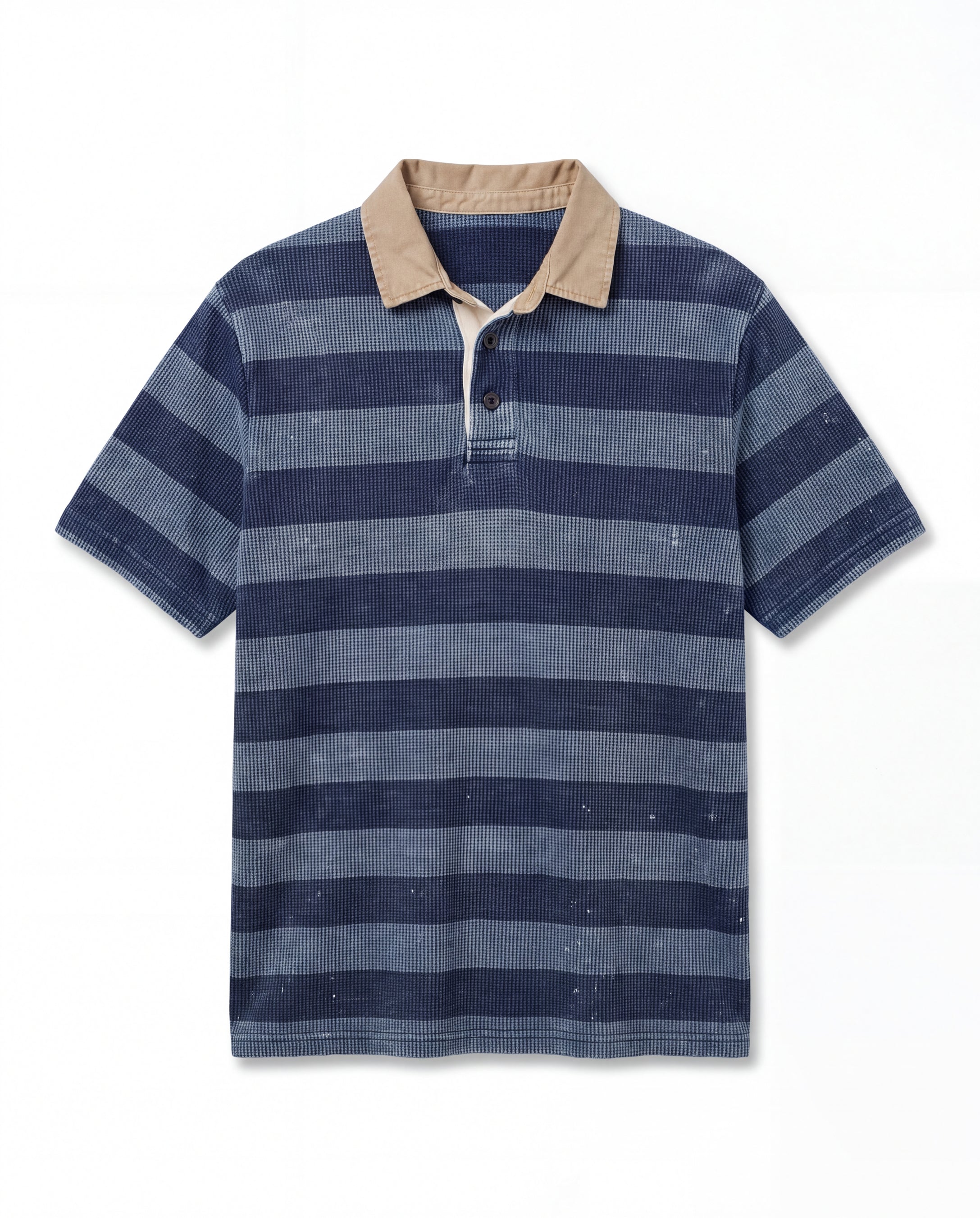 Polo Waffle Stripe