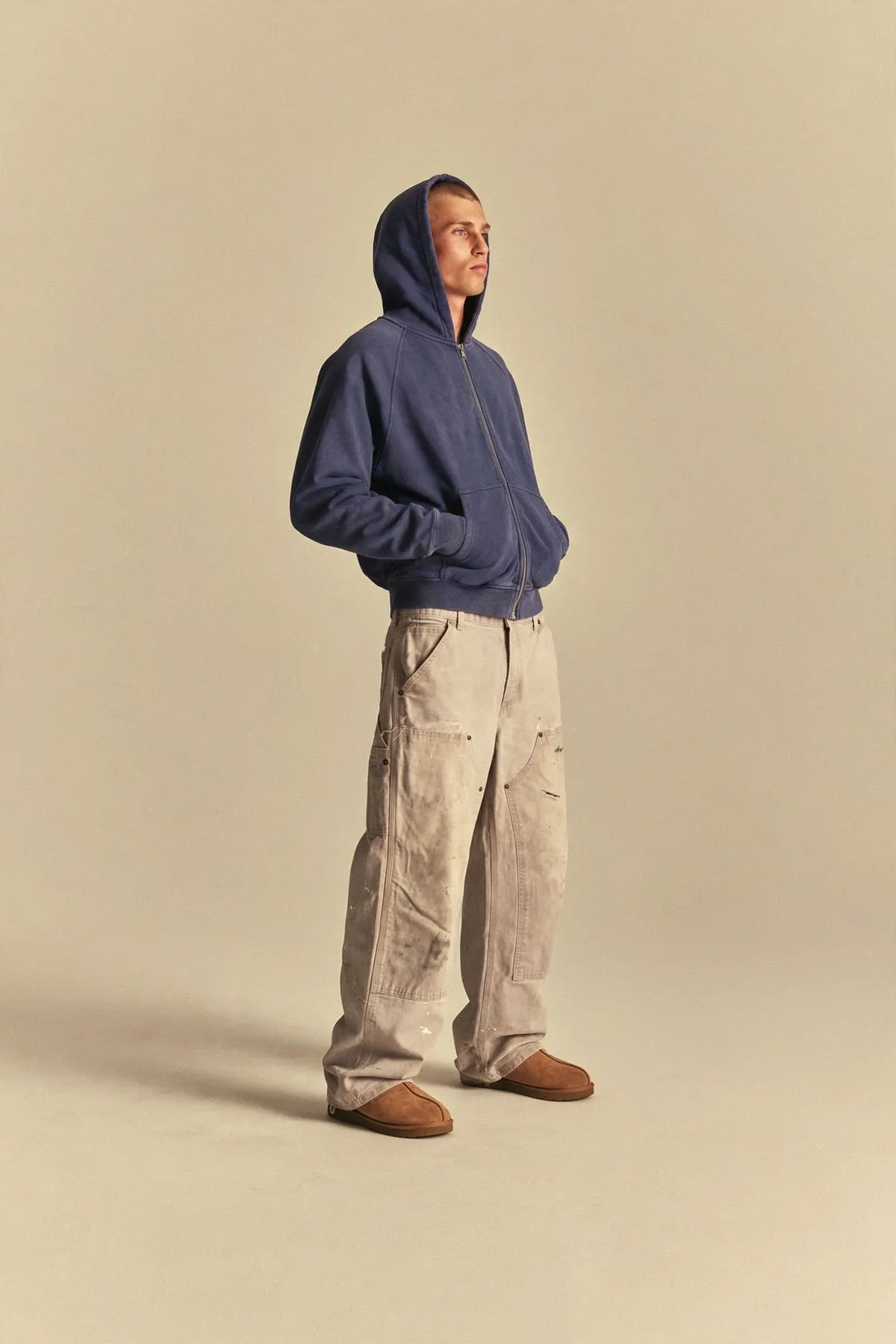 Blue Zip Up