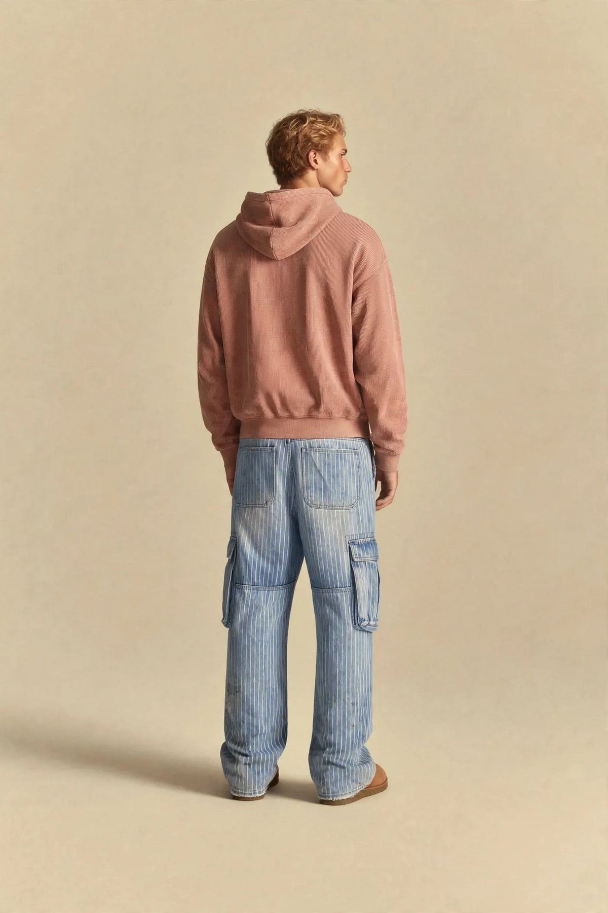 Waffle Zip Up