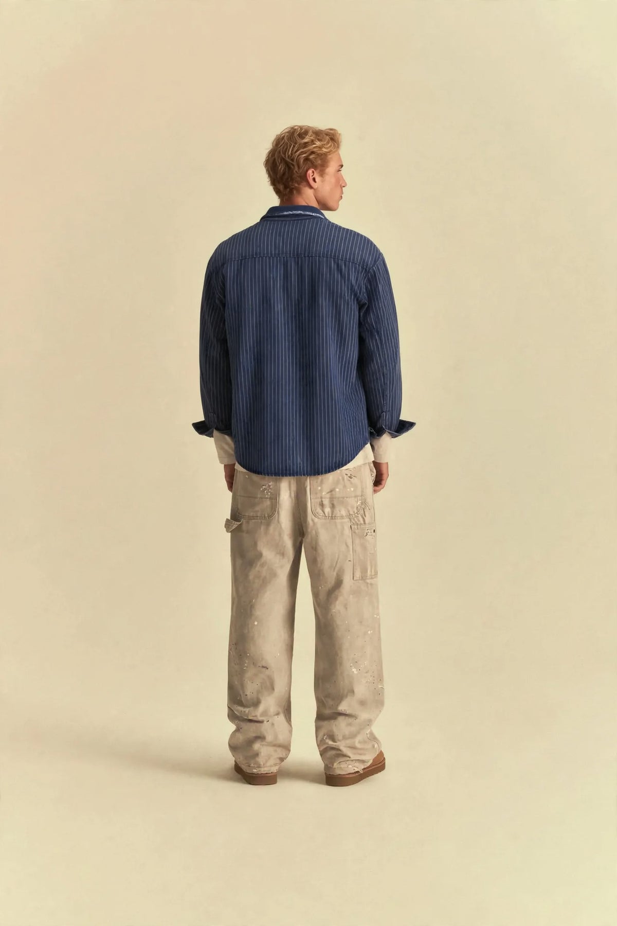 Shirt Navy Striped