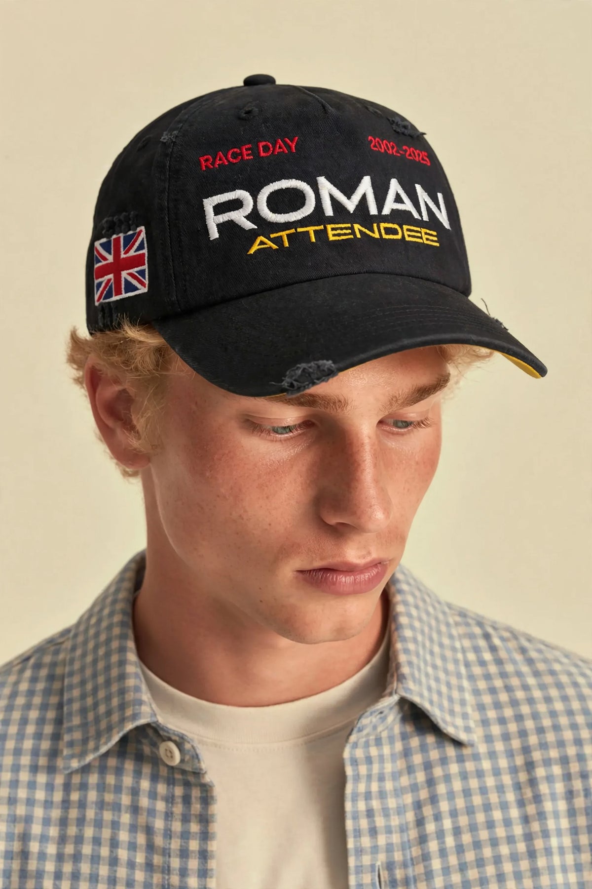 Roman Race Day Cap