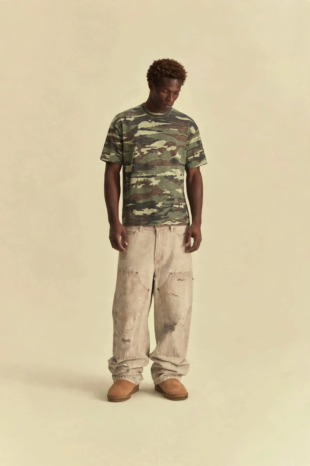 Camo Slub Tee
