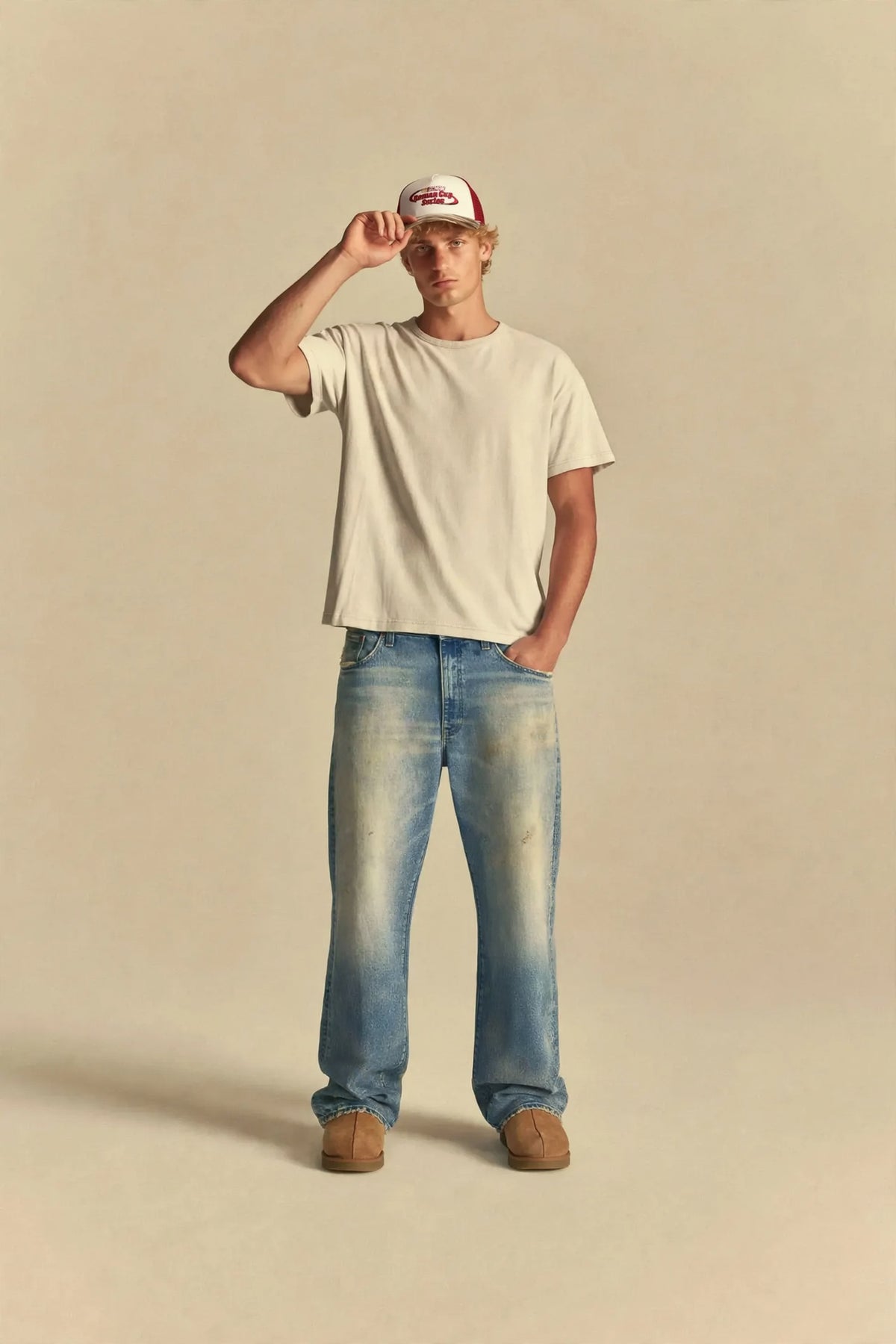 Vintage White Tee
